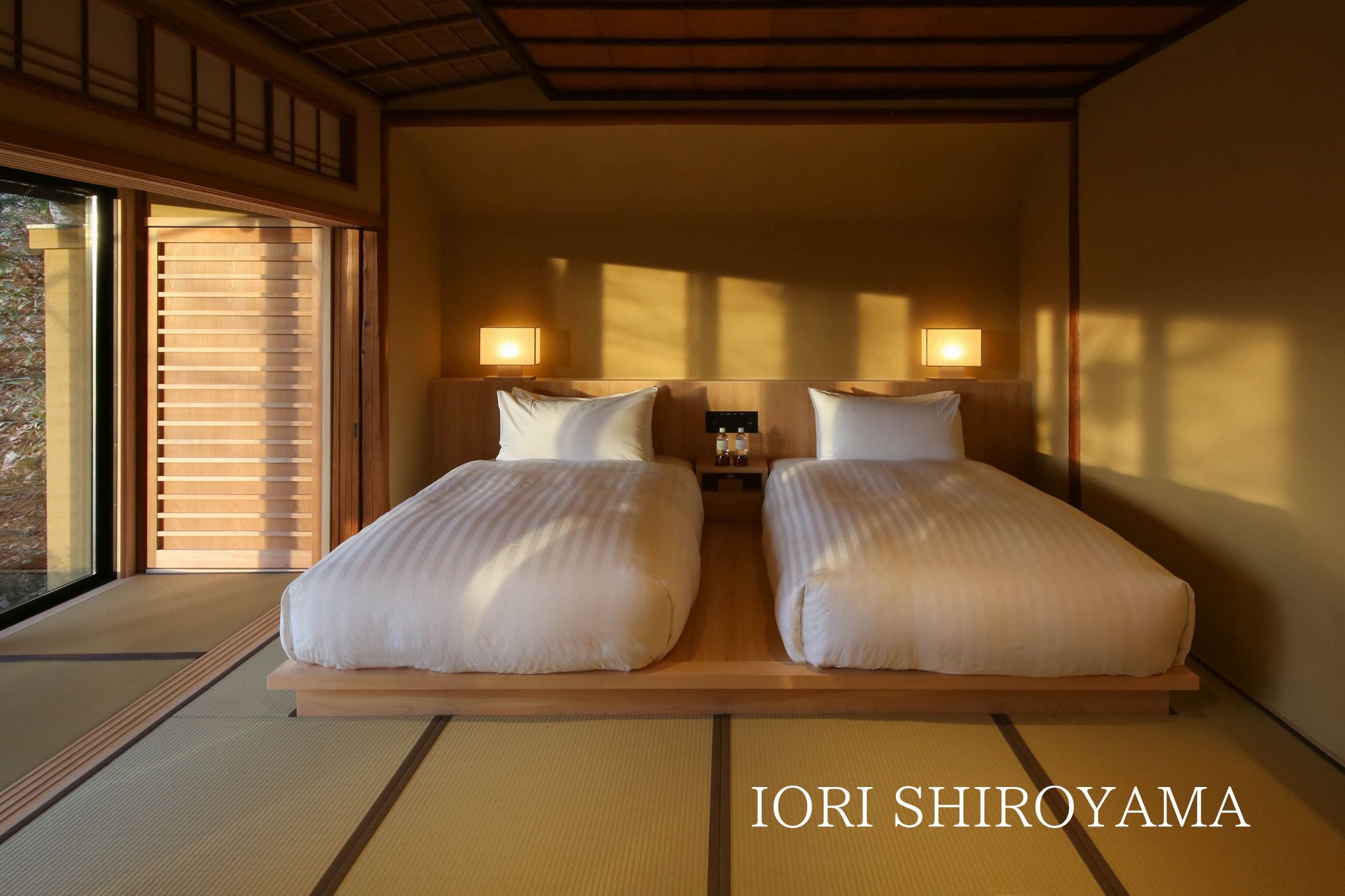 【朝食付き】IORI SHIROYAMA（露天風呂付）眺望抜群×古い街並み徒歩6分/別荘一棟貸し