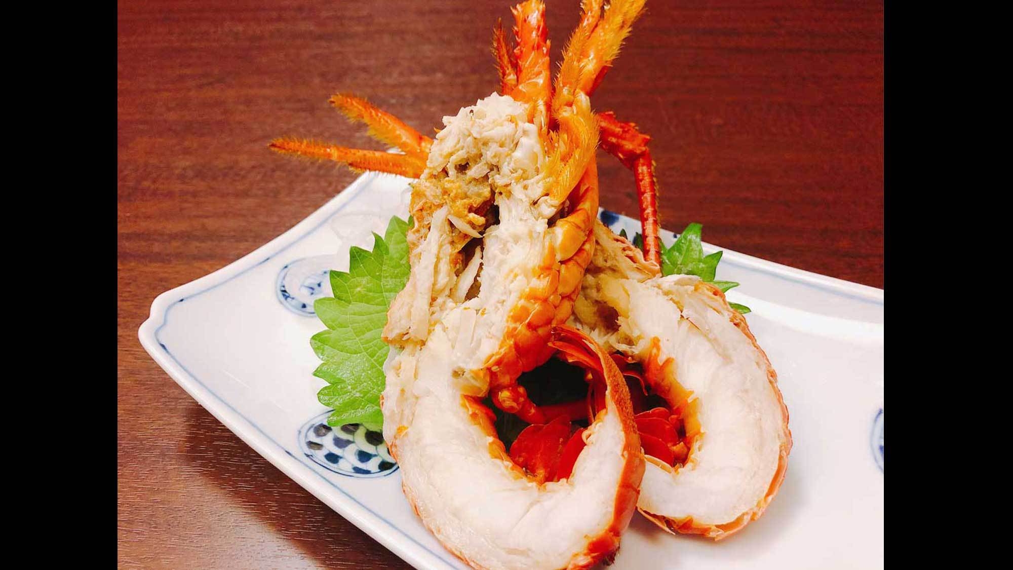 【季節プラン】伊勢海老付きプラン（1尾付き）（夕朝食付）
