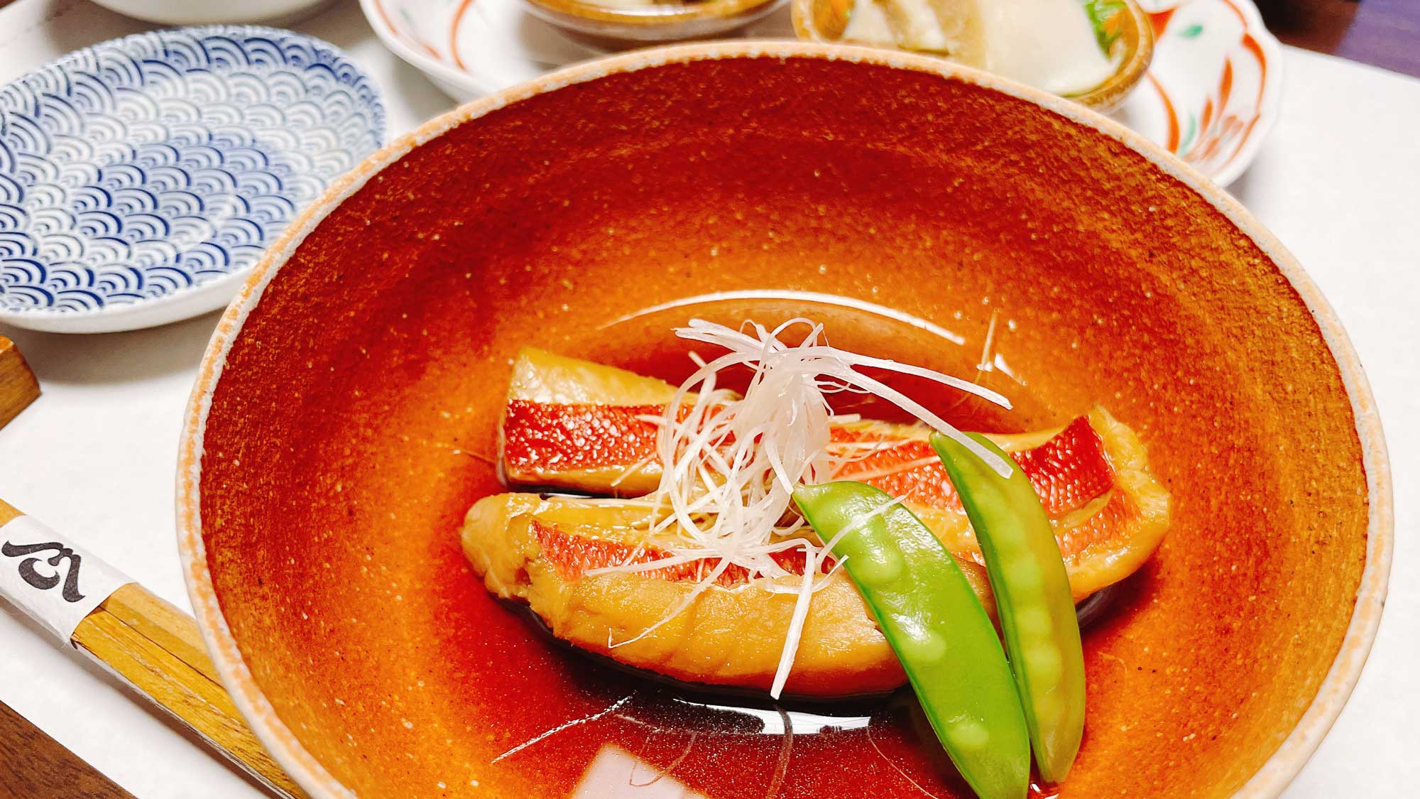 【お料理一例】金目鯛の煮付け