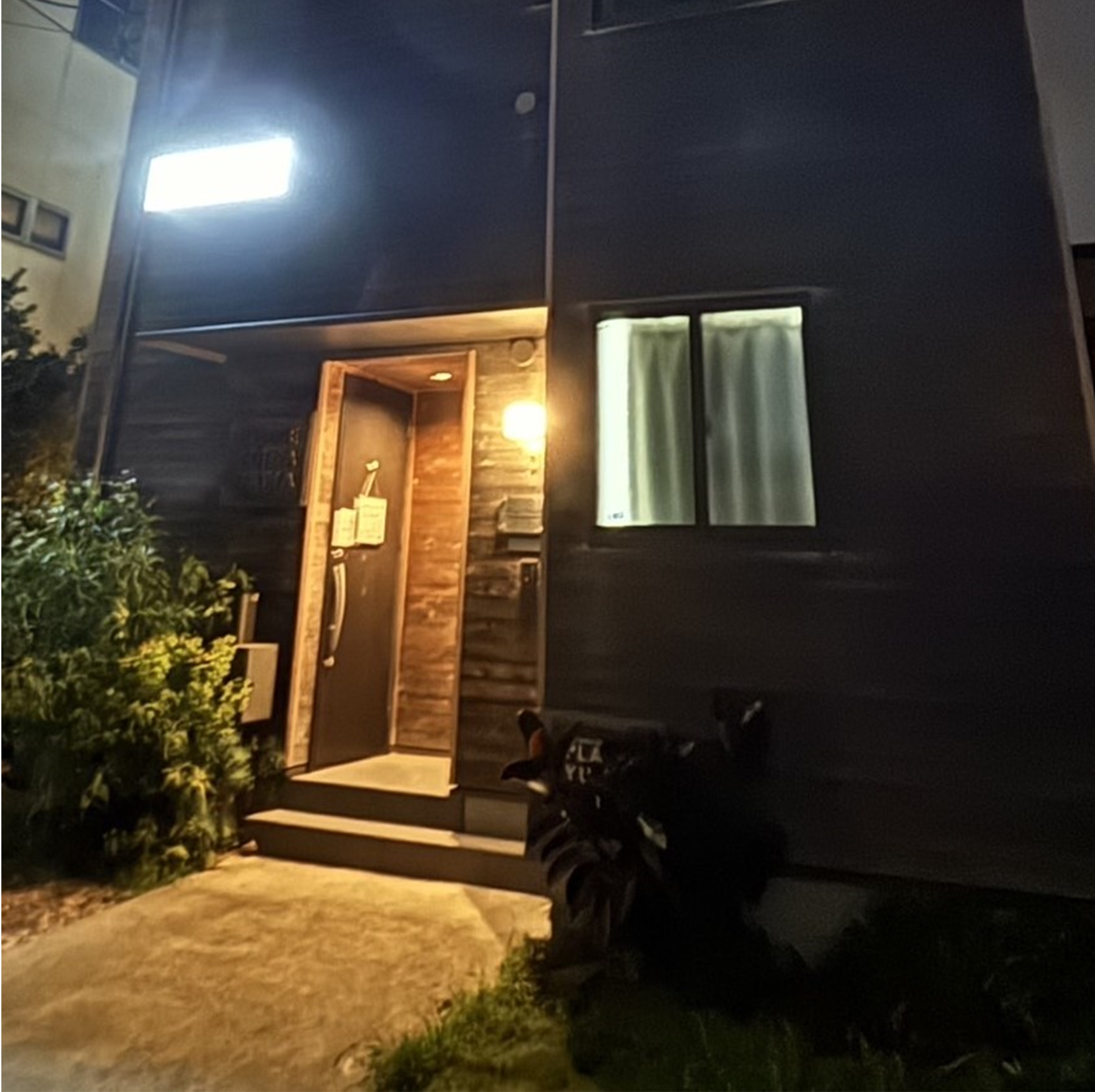 エントランス（夜間）