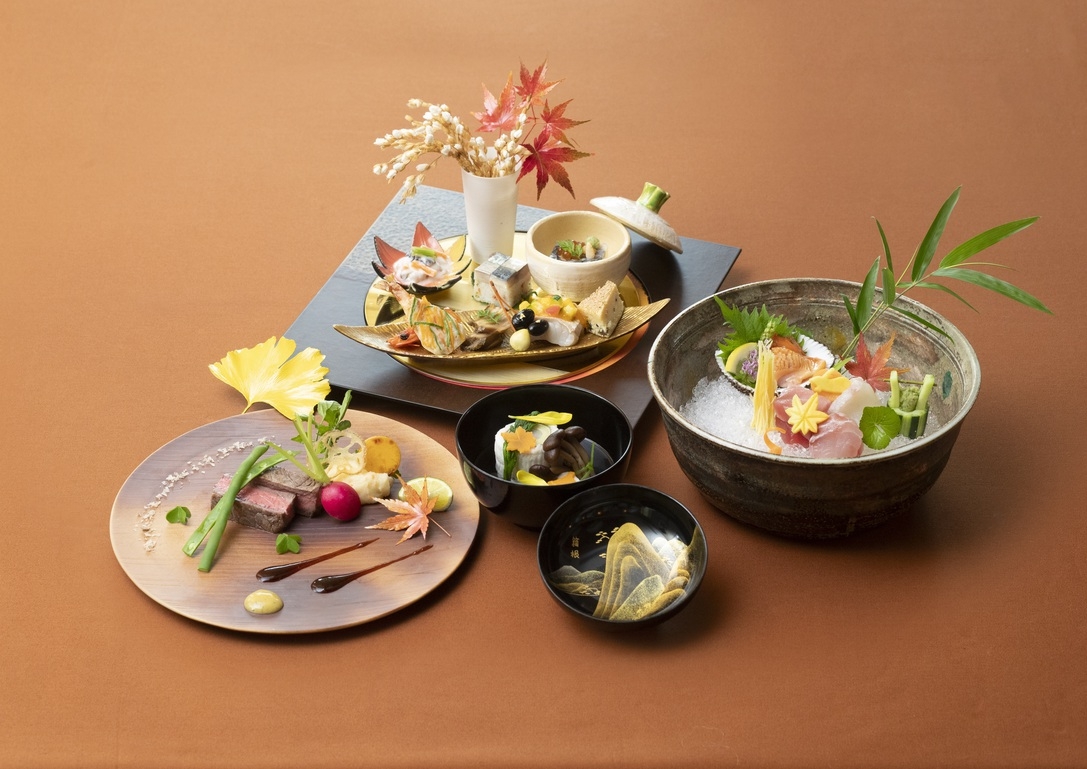 【楽天ポイント倍率アップ】【夕食グレードアップ】五感で楽しむ和食懐石料理「プラチナステイ」プラン