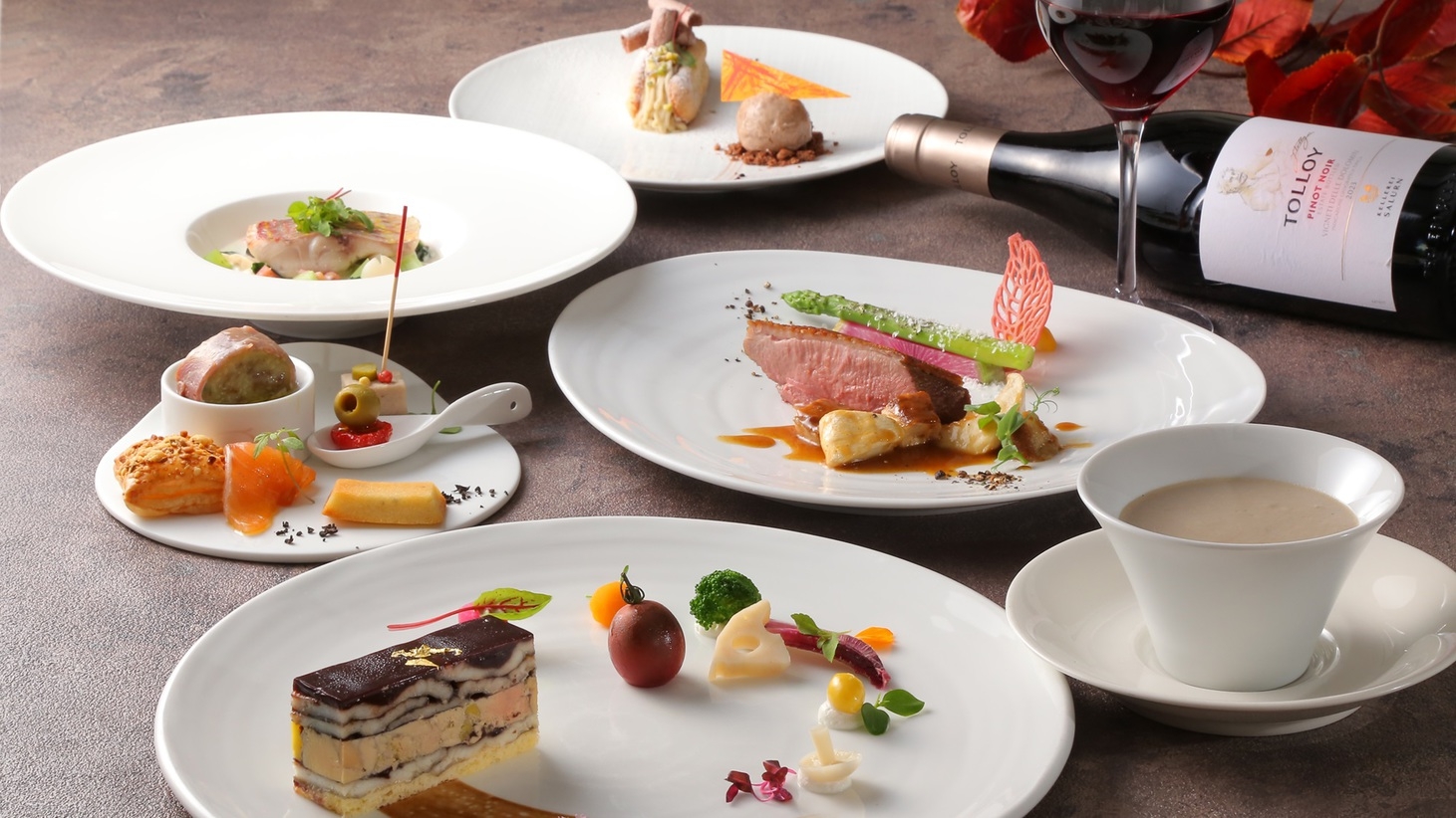 【夕食スタンダード】本格フランス料理「シーズンセレクション」プラン　夕・朝食つき