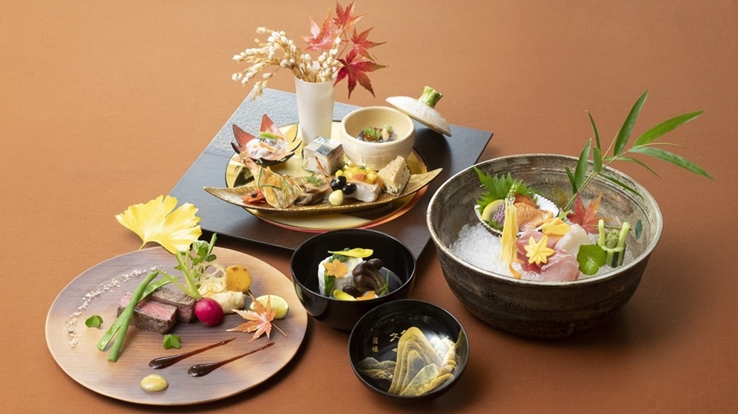 【秋冬SALE】【楽天ポイント倍率アップ】夕食GU和食懐石料理「プラチナステイ」プラン