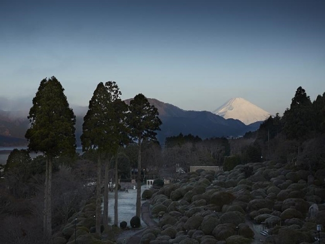 冬　富士山