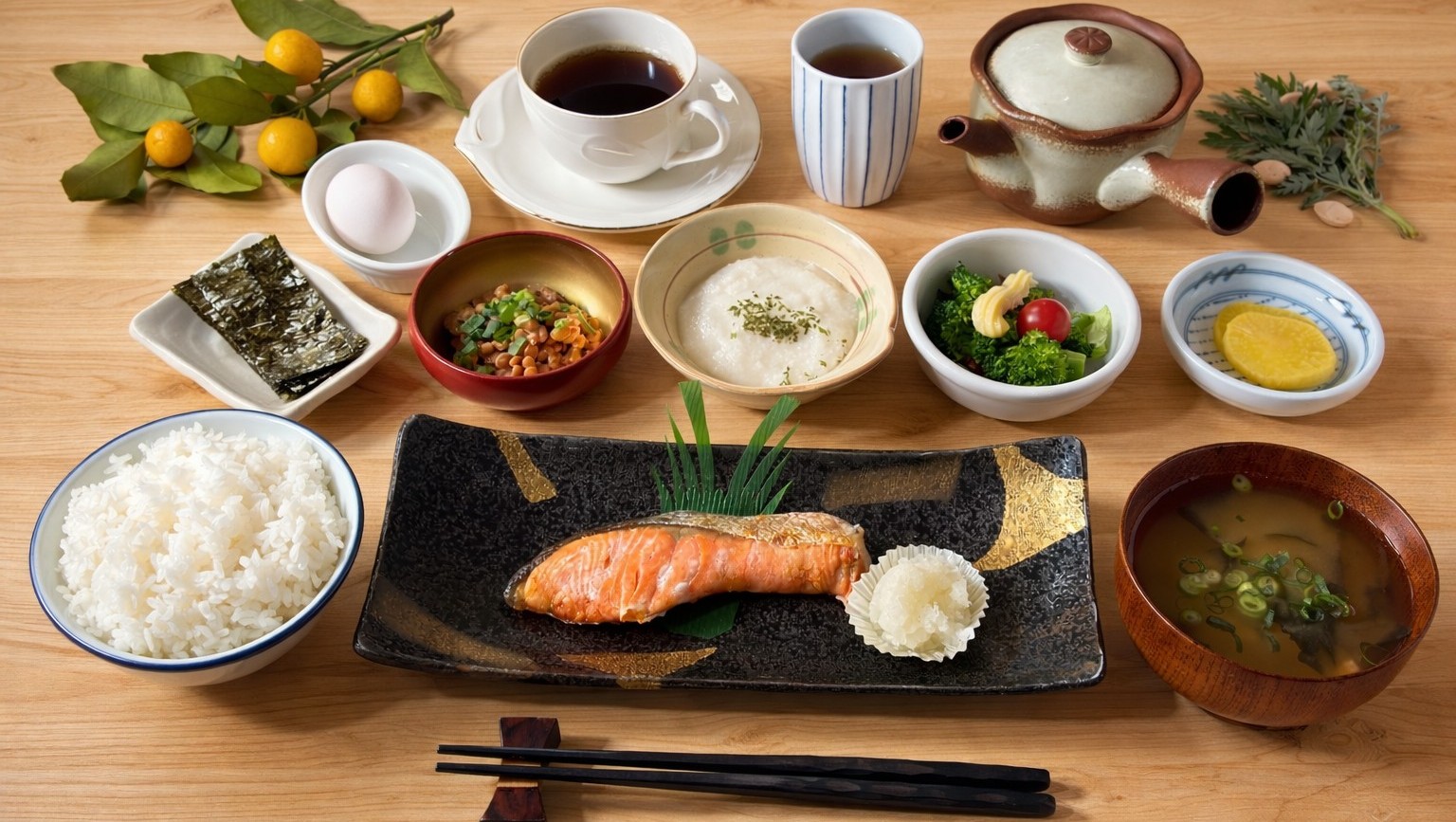 朝はやさしい和朝食で心と体を整えるひととき