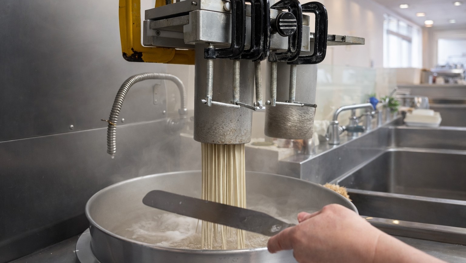 こだわりの製麺工程が生む、十割蕎麦の食感