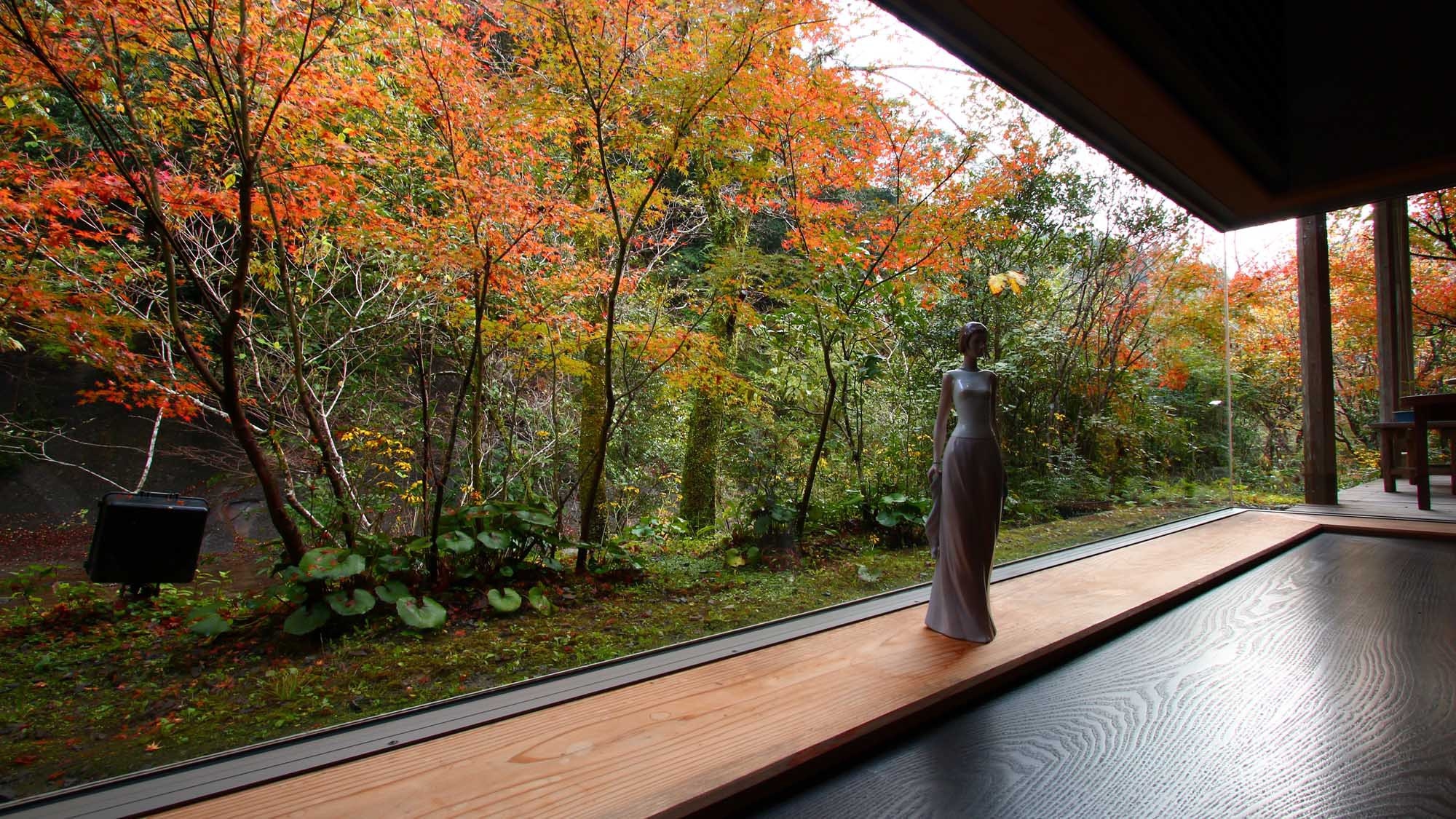 ＜秋旅　9/1〜12/8＞露天風呂付離れの客室で紅葉と秋の恵みを愉しむ感動の休日（禁煙）