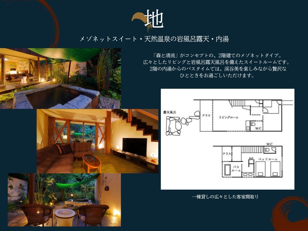 メゾネットスイート地　部屋紹介