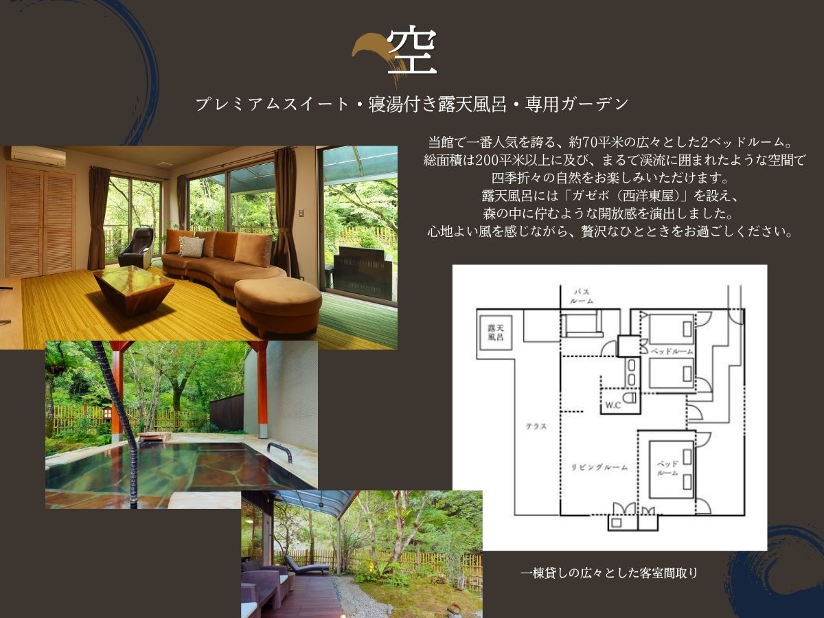 プレミアムスイート空　部屋紹介