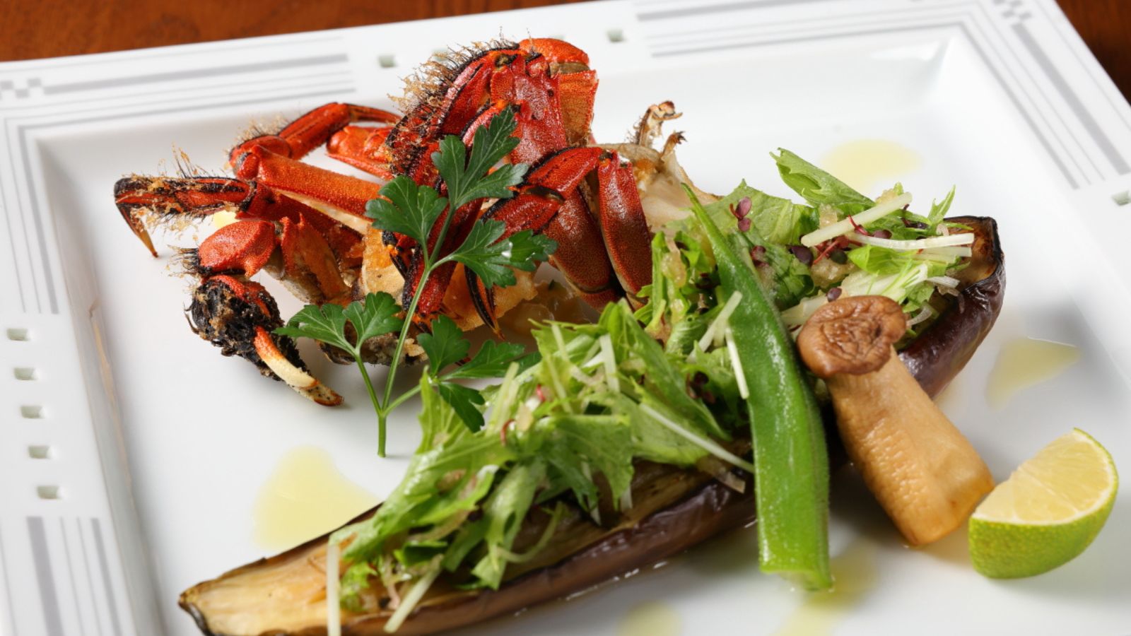 伊勢海老会席一例