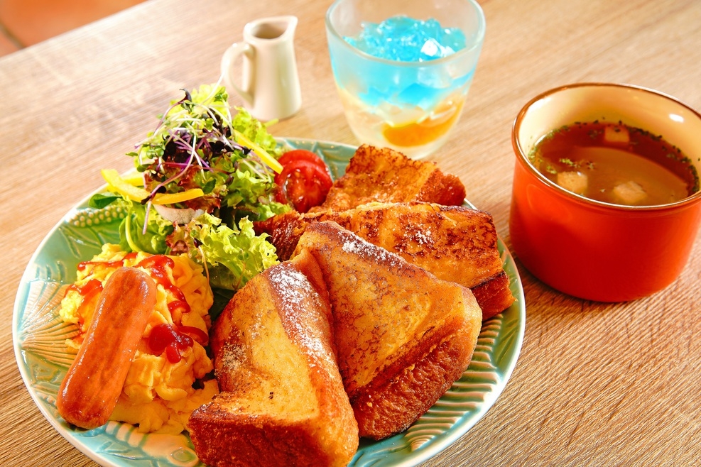 ☆彡選べる朝食付きプラン☆彡【２種の焼立てブリトー】or【ふわふわフレンチトースト】