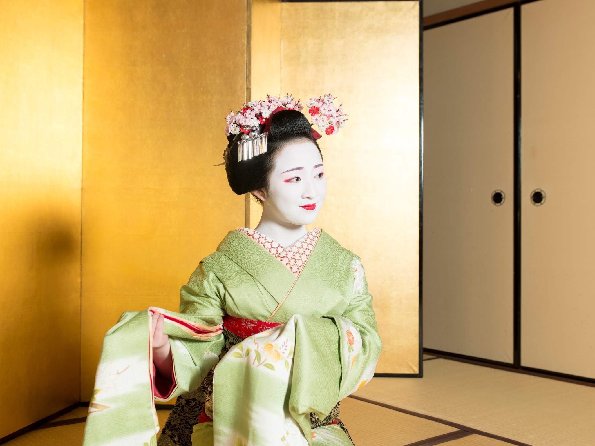 【特別プラン】〜京の花街 上七軒〜【老舗京料理店で舞妓さんとお茶屋遊び】（夕朝食付）