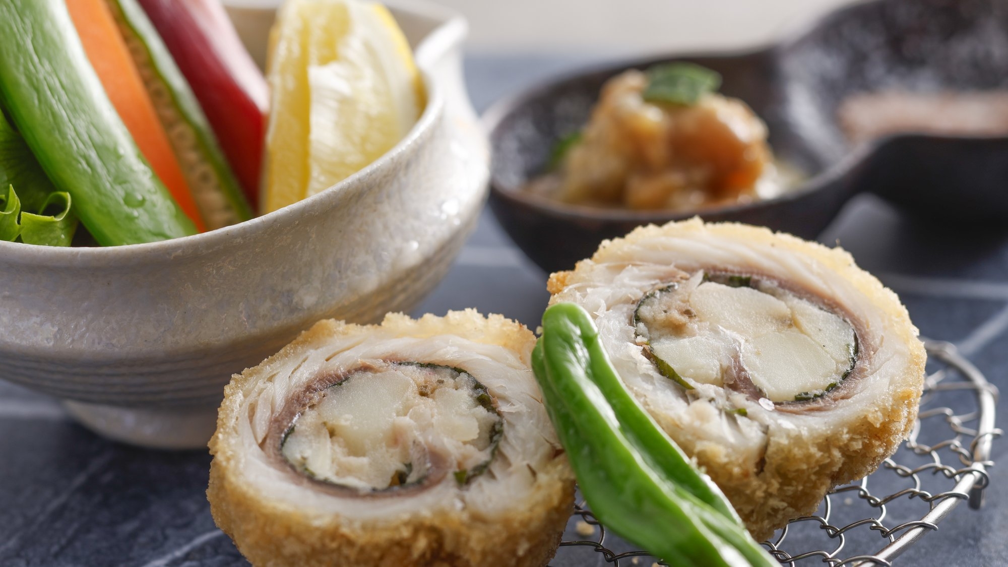 【季節の会席】熊野牛炙り焼きと勝浦漁港生まぐろ会席