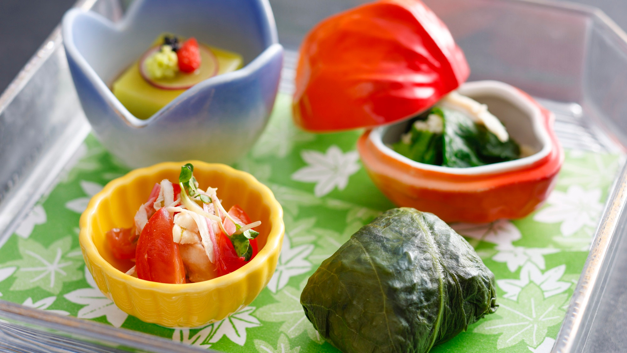 【季節の会席】夏(2026年6月～8月)前菜　熊野路夏の味覚