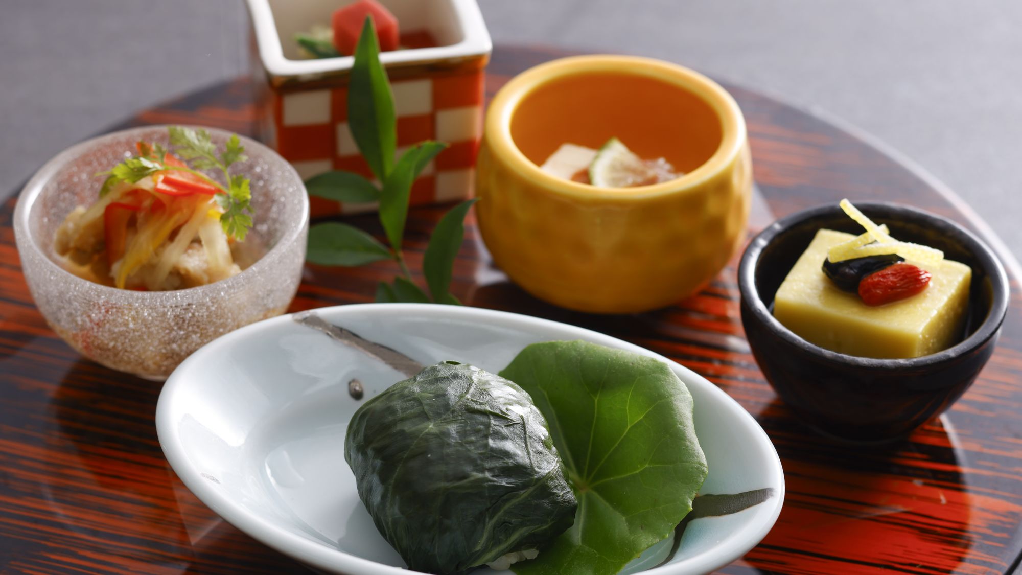 【特別会席】冬(2025年12月～2026年2月)前菜　熊野路冬の味覚