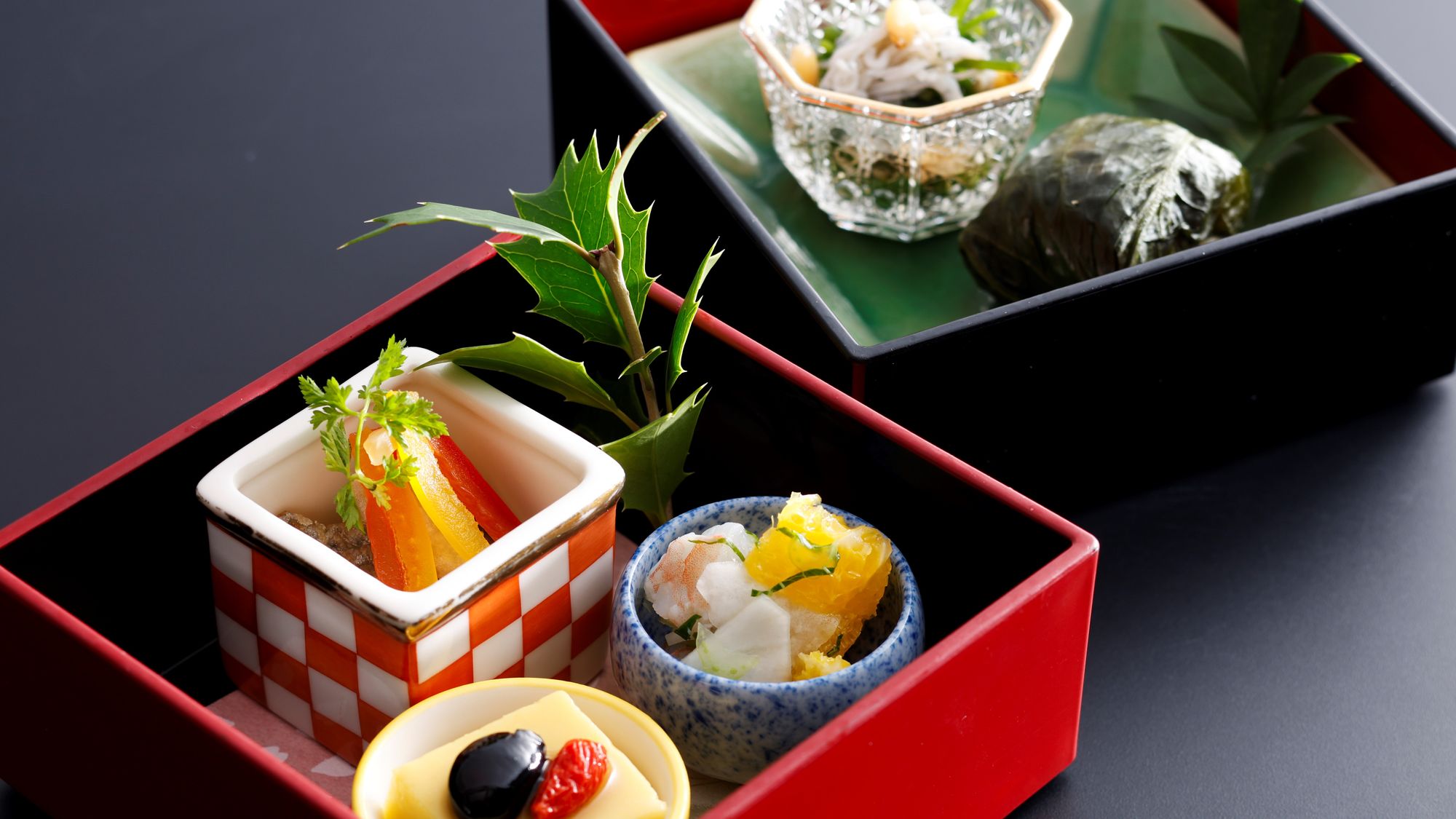 【土地の恵み会席】冬(2026年12月～2027年2月)前菜　熊野路冬の味覚