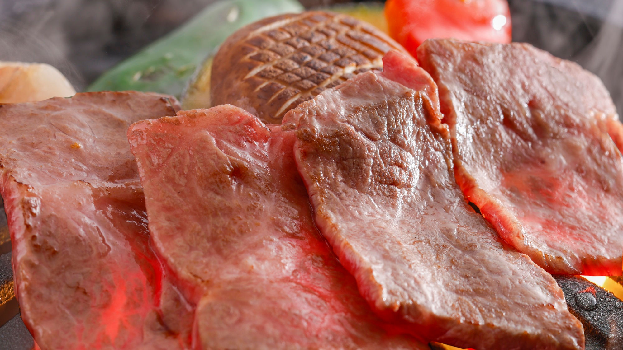 【季節の会席】夏(2026年6月～8月)台の物　熊野牛ロースと赤身の炙り焼き　