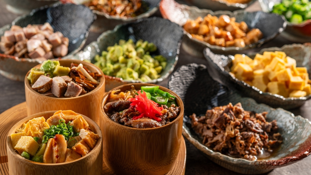 【2025.12.25リブランドOPEN】夕食時90分飲み放題付★ぐんま美味饗宴ビュッフェ＜2食付＞