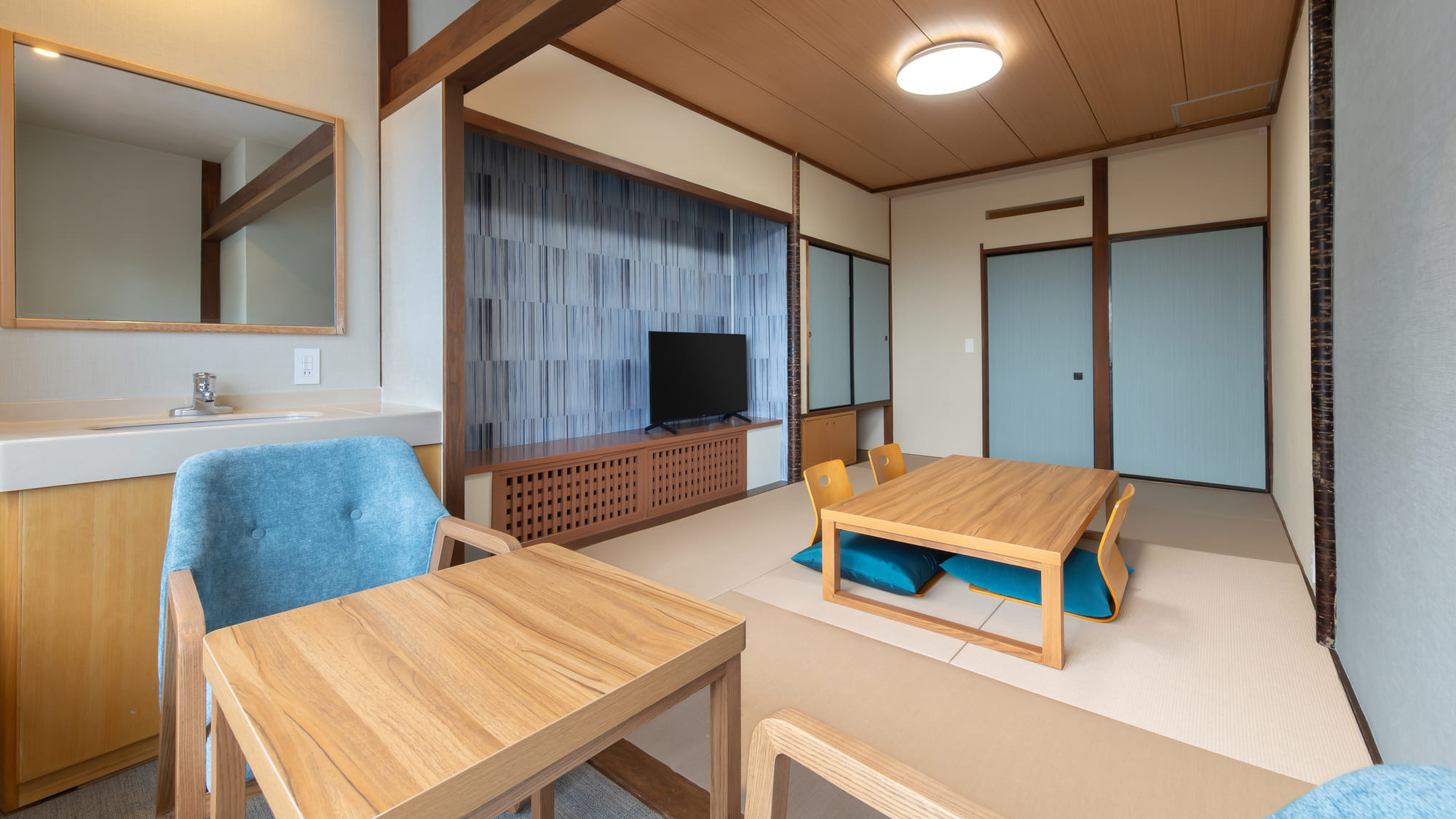 ＜2025年12月リニューアル＞和室（7.5畳）バス無し 日頃の疲れをいやす洗練された&rdquo;和の空間