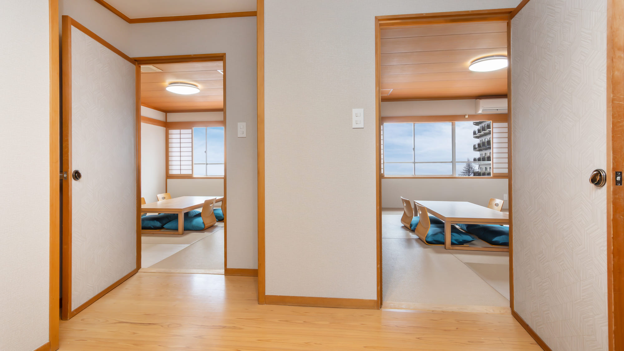 ＜2025年12月リニューアル＞和室（10畳+8畳）バス無し 独立した2つの和室を備えたお部屋。