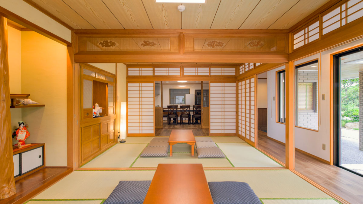 【サン・川平の宿　一棟貸　居間】