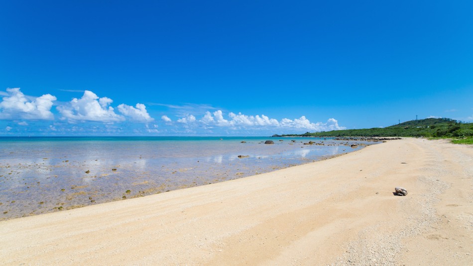 【ビーチ】久宇良サンセットビーチ（海水浴にオススメ）徒歩5分