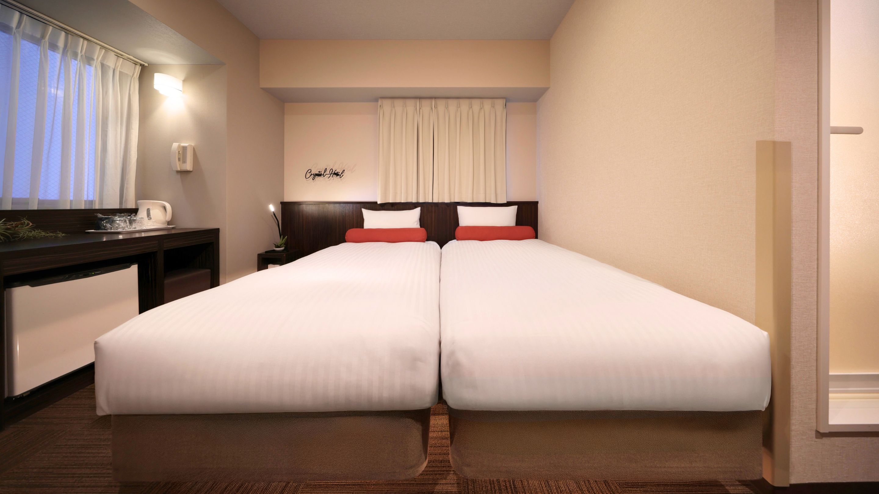 ツインベッドルーム　18㎡