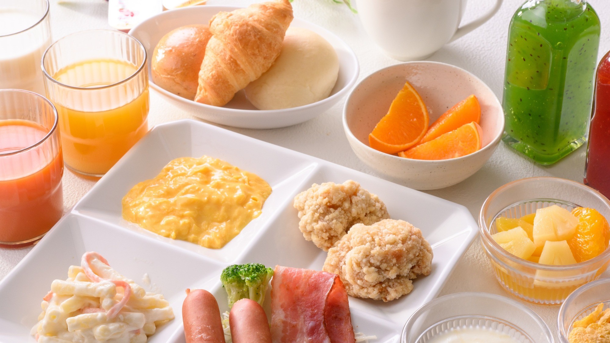 朝食ビュッフェ