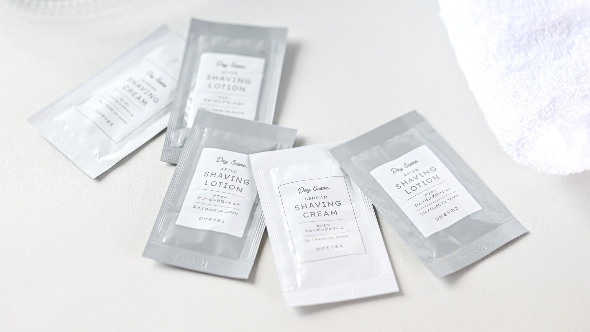 アメニティBAR：シェービングクリーム＆ローション　