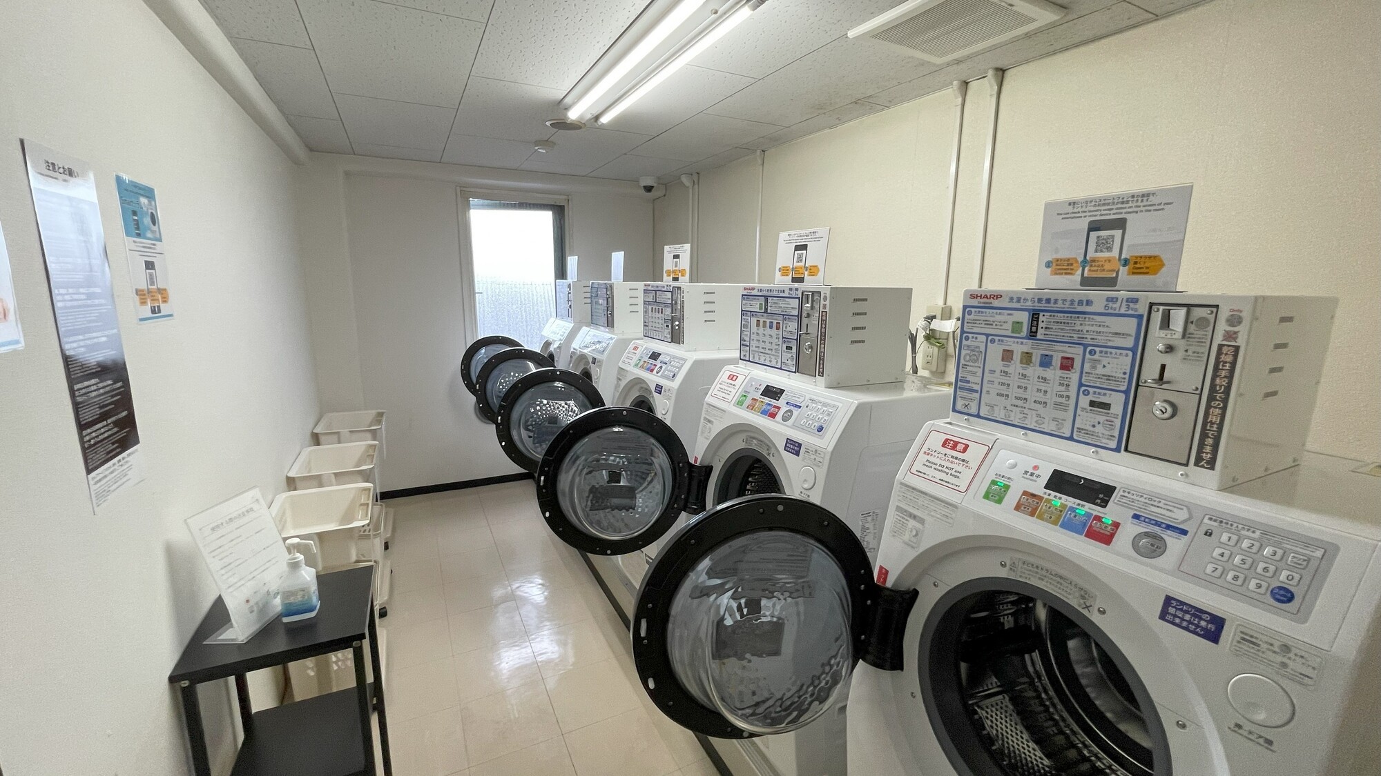 3Fにランドリーコーナーございます。