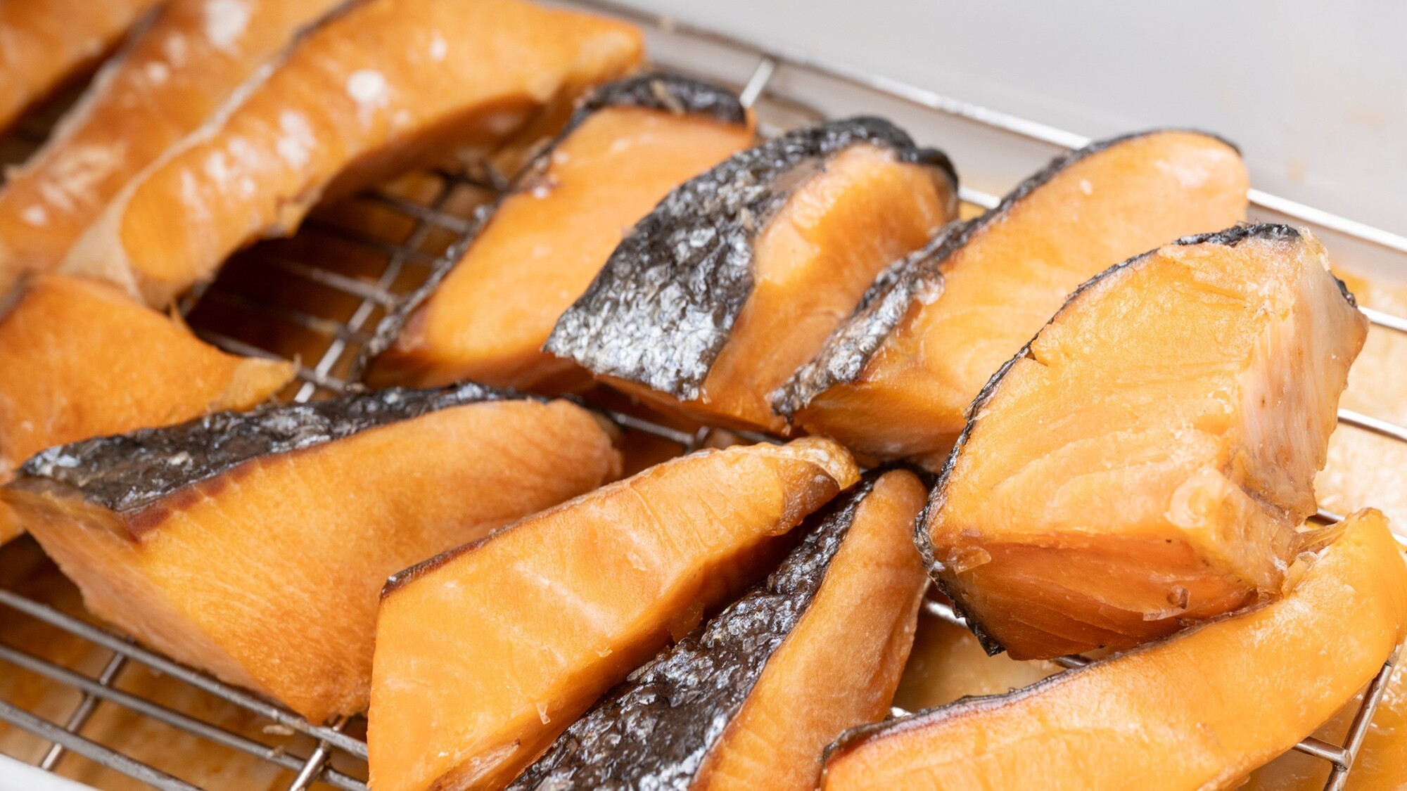 日本の朝食定番の焼き鮭