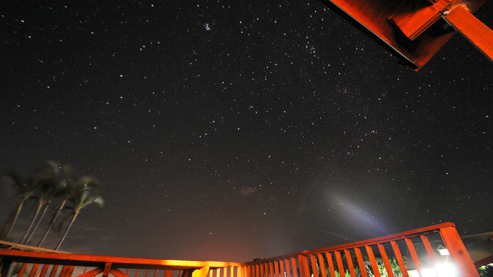 【夜景】晴れた日には流れ星が見えることも…！