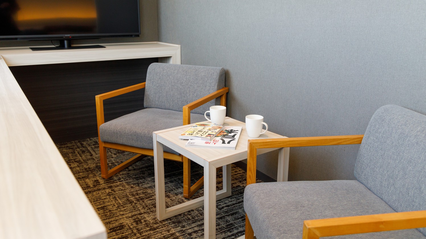 【落ち着く客室ワーク】ツインルーム