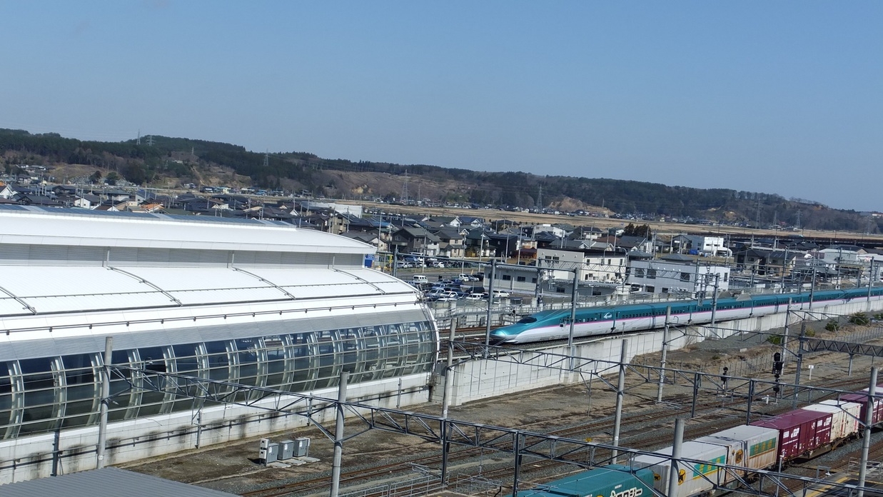 【素泊り】【トレインビュー確約】〜鉄道ファン必見！はやぶさ＆青い森鉄道を望む特別なひととき 〜