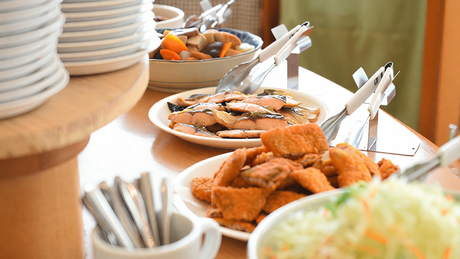 【八戸を味わう朝食ブッフェ】いかめしや烹鱗