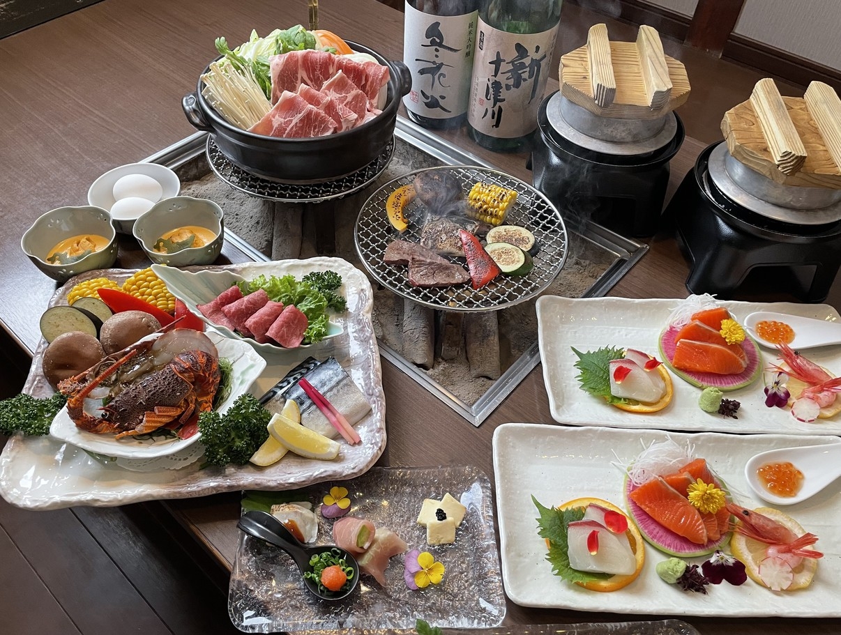 【オリジナルオファー】別邸・旅籠★夕食は贅沢に朝食は爽やかに特別会席プラン２食付