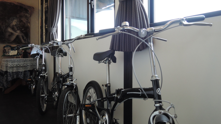 *【レンタサイクル】3台限定★当館周辺はサイクリングに最適！