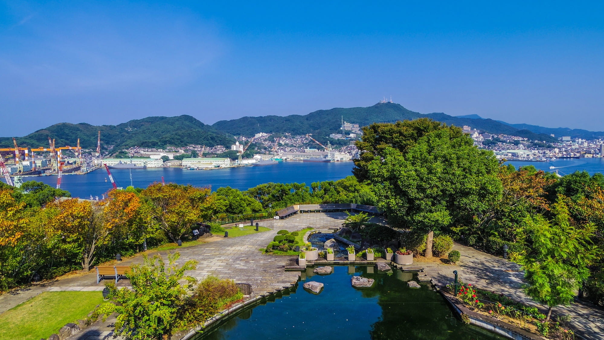 【グラバー園】異国情緒溢れる長崎屈指の観光スポット。世界遺産に認定されています。当館より車で7分。