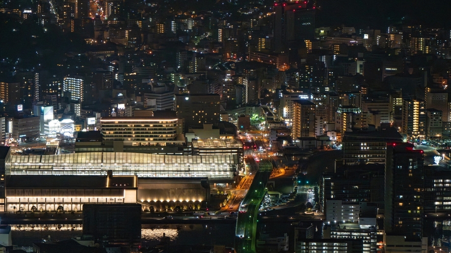 【稲佐山】世界新三大夜景に輝いた長崎のランドマーク。夜景も昼の景色も圧巻です！当館より車で15分。