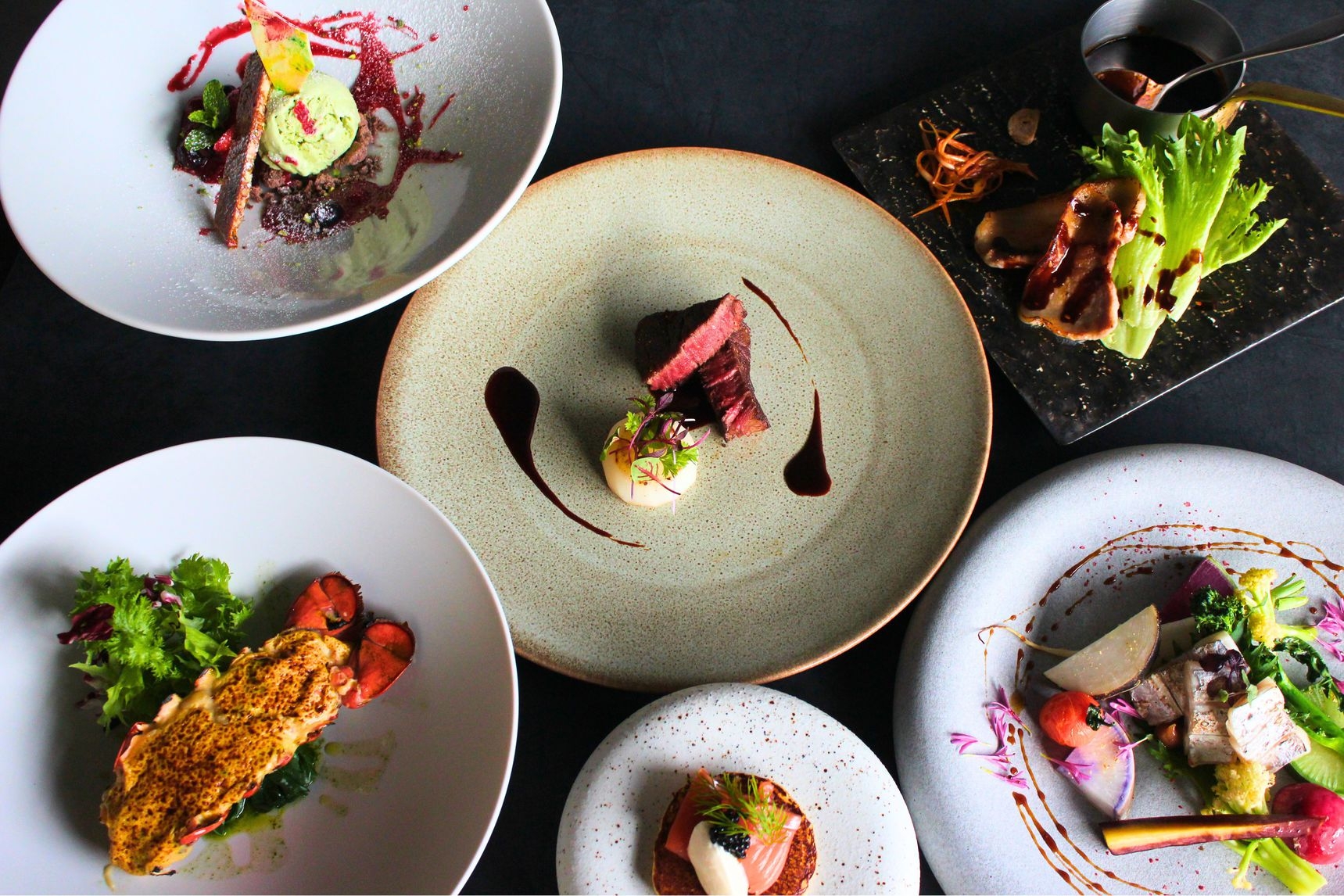 【鉄板焼6品コース】鎌倉の旬素材をフルコースで　シェフの心を込めたおもてなしとともに＜夕朝食付＞