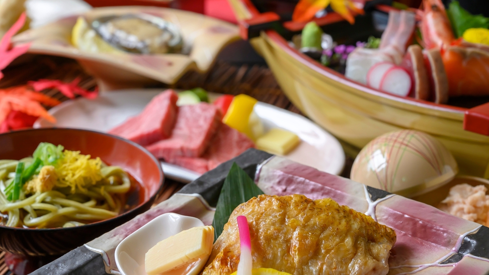 【秋の極み｜贅沢4大グルメ】あわび・のどぐろ・和牛・舟盛りぜ〜んぶつく！秋のご馳走に大満足