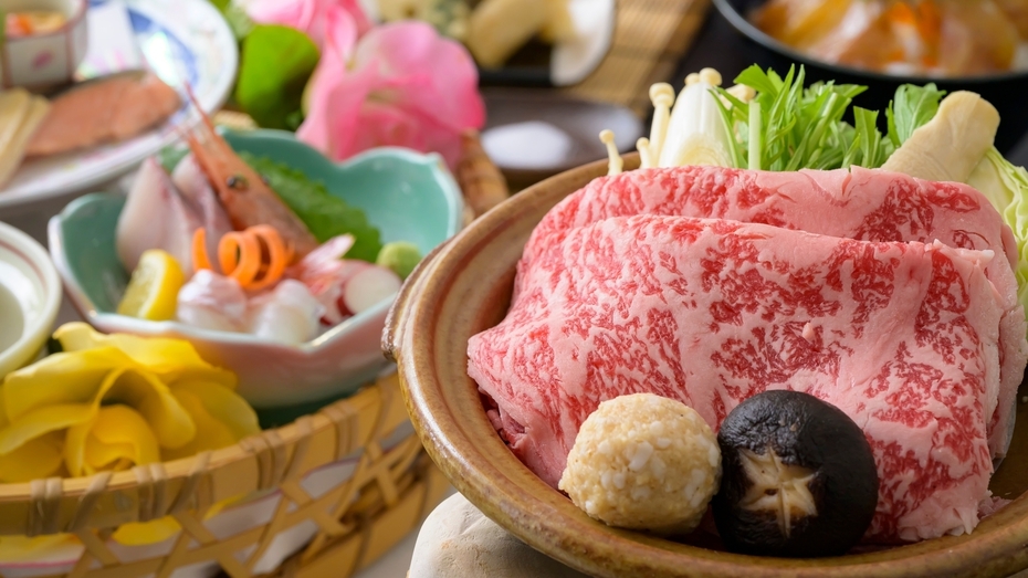 【春の雅】春爛漫♪花かご盛＆ご当地グルメ「鯛まぶし」＆和牛陶板焼き〜桜にツツジなど花盛りの福井へ