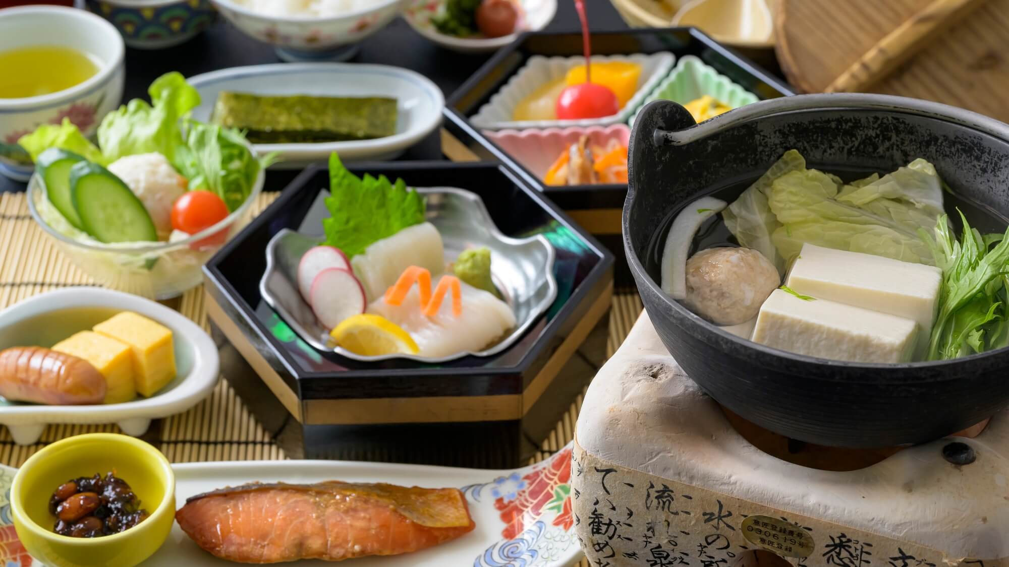 【1泊朝食】天然温泉＆福井の美味しい朝ごはん♪南条スマートICより車で5分！レジャー・ビジネスに◎