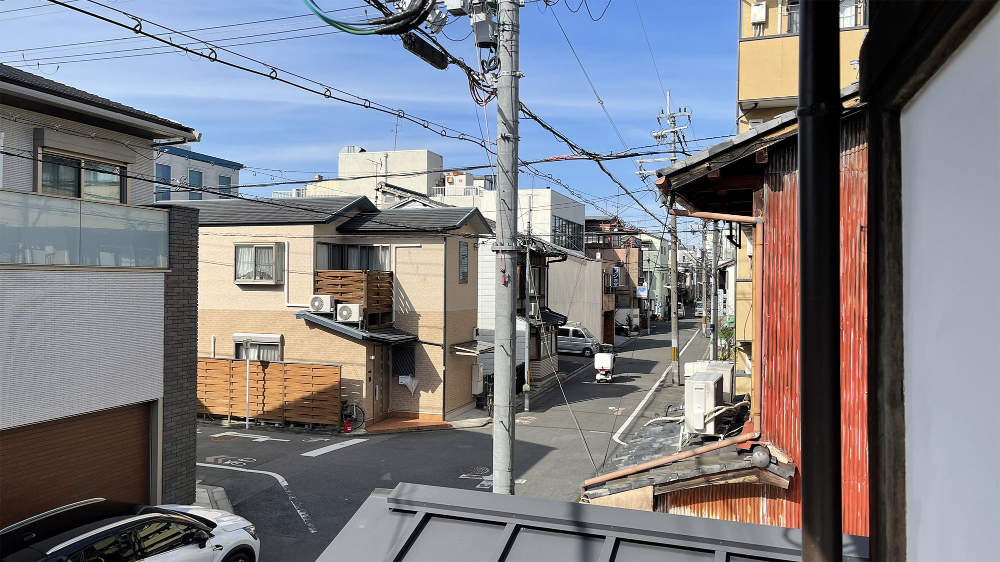 ・宿は京都の閑静な住宅街にあります