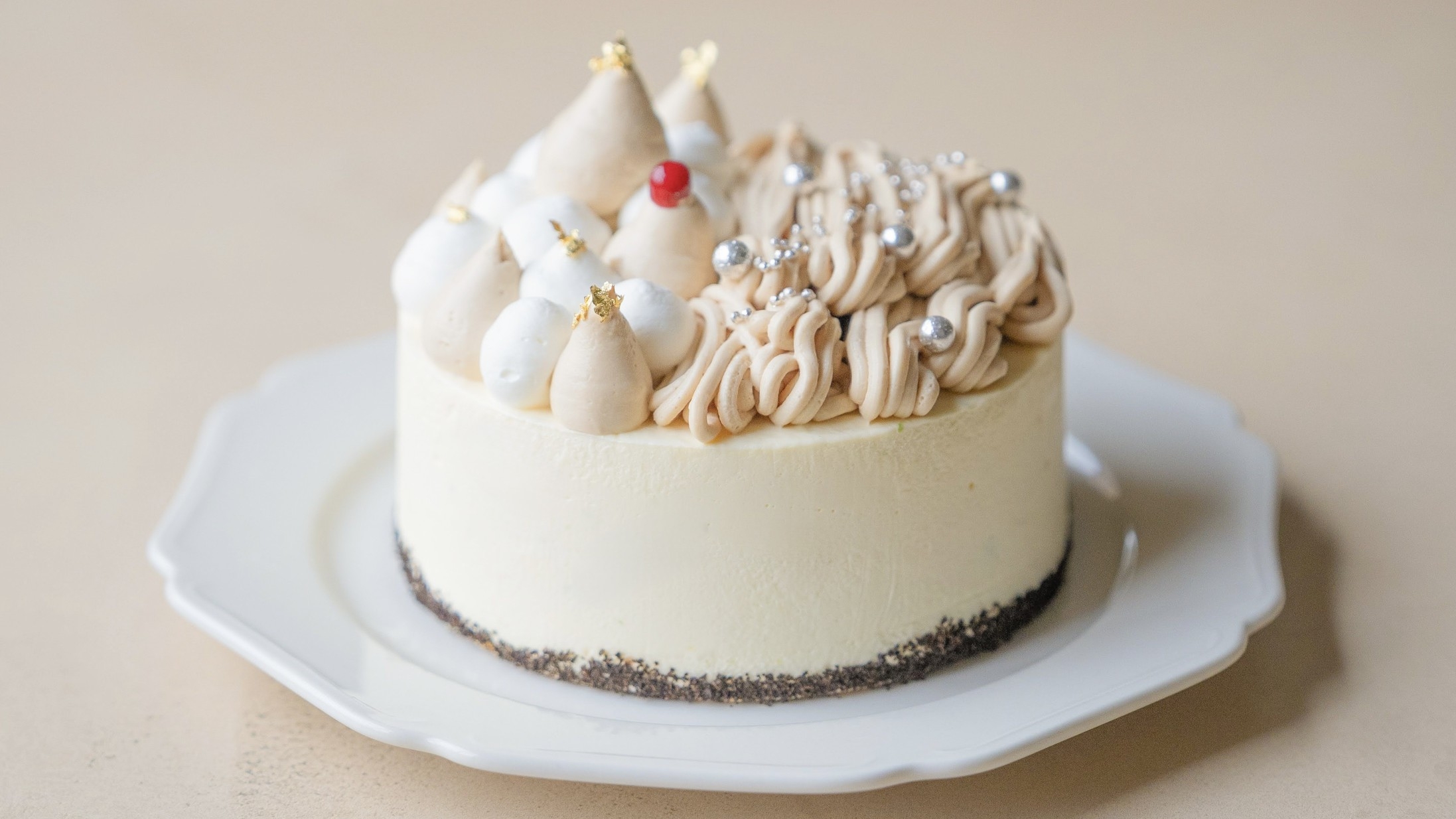 【12/12〜25限定◇ハレとケ洋菓子店のXmasケーキ付】特別な夜を「ノエルフロマージュ」とともに
