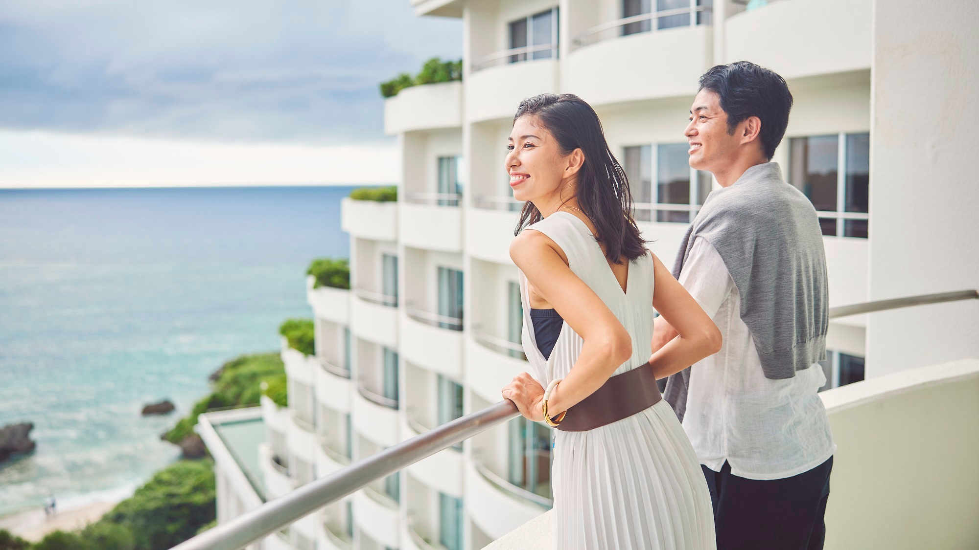 ■ご滞在イメージ　各客室にバルコニーがございます。