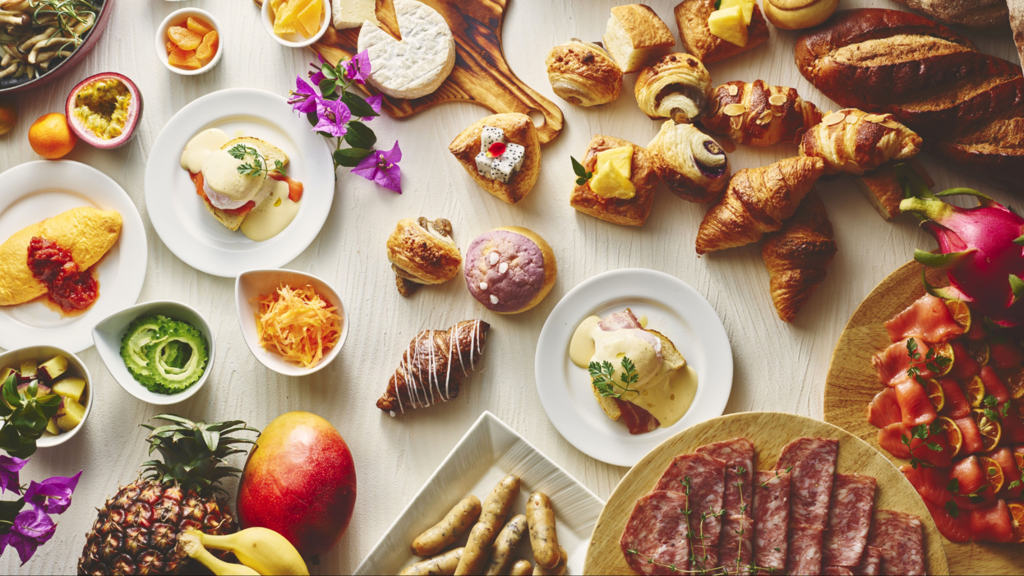 ■レストラン「アクアベル」洋食創作のご朝食ブッフェ