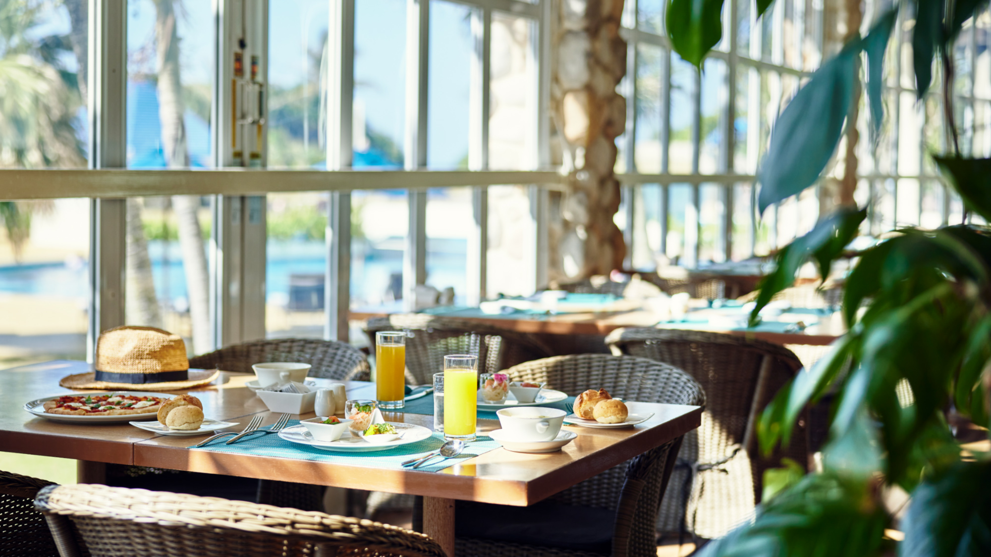 ■レストラン「アクアベル」洋食創作のご朝食ブッフェ