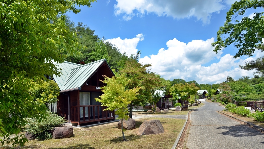 *【客室一例】湖畔バンガロー（夏）