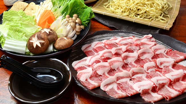 ◆スプリングセール3月4月5月限定 ◆　夕食付プラン　お部屋で楽しむ県産アグー豚肉のしゃぶしゃぶ鍋